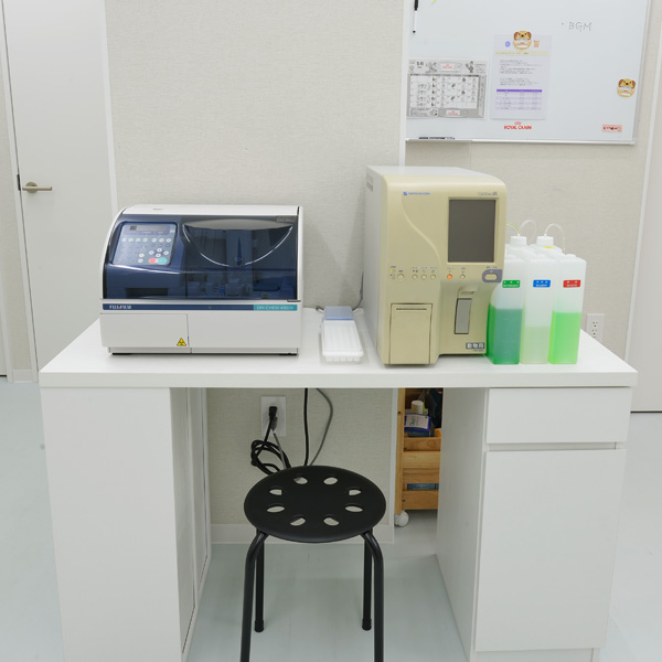 スミレペットクリニック 血液検査装置